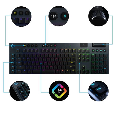 Wireless keyboard Logitech G G915 QWERTY