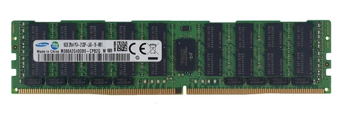 Memory RAM 1x 16GB Samsung DDR4 2Rx4 2133MHz PC4-17000 ECC LOAD REDUCED | M386A2G40DB0-CPB