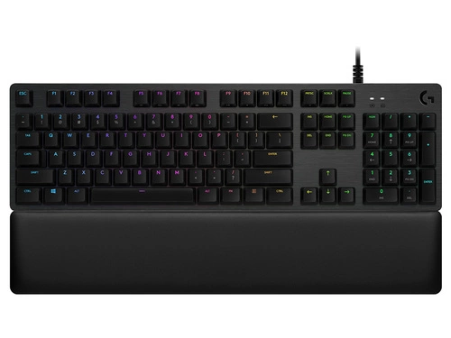 Wired keyboard Logitech G G513 CARBON LIGHTSYNC RGB Mechanical Gaming Keyboard, GX Brown QWERTY