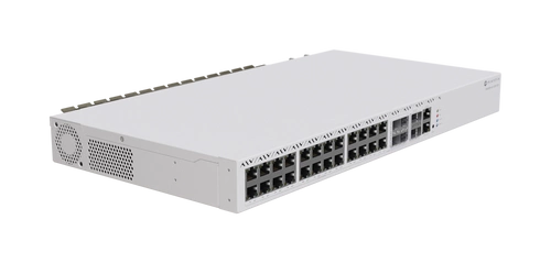 Switch Mikrotik CRS326-4C+20G+2Q+RM 20x 100/1000/2500 4x RJ-45/SFP+ combo 2x QSFP+