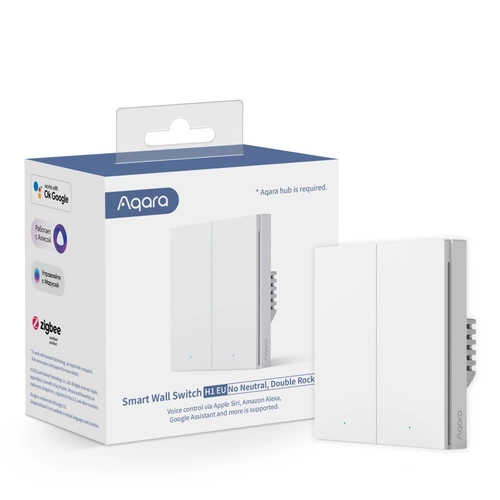 Smart Switch Aqara Smart Wall Switch H1 EU (No Neutral) | WS-EUK02