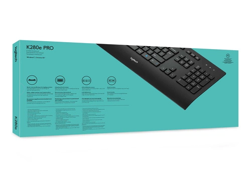 Wired keyboard Logitech K280E Pro f/ Business QWERTY