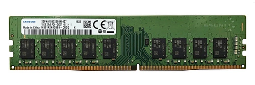 Memory RAM 1x 16GB Samsung ECC UNBUFFERED DDR4  2400MHz PC4-19200 UDIMM | M391A2K43BB1-CRC
