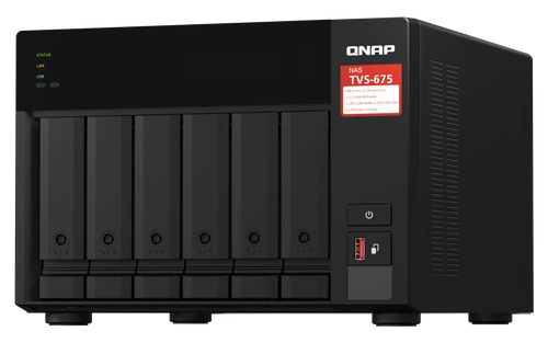 NAS server QNAP TVS-675-8G 6x SSD | HDD SATA 8GB RAM