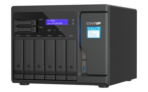 NAS server QNAP TS-855X-8G 8x SSD | HDD SATA 8GB RAM