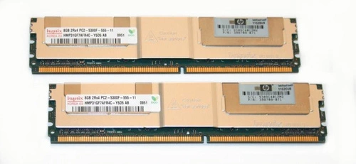 Memory RAM 2x 8GB HP Proliant & Workstation DDR2 667MHz ECC FULLY BUFFERED DIMM | 413015-B21 