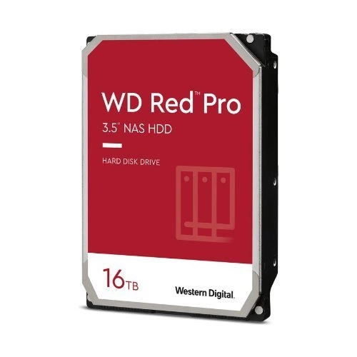 Hard Disk Drive Western Digital RED PRO 3.5'' HDD 16TB 7200RPM SATA 6Gb/s 512MB | WD161KFGX