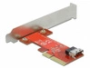 Delock Card PCI Express x4  1x SFF-8654 4i NVMe | 90483