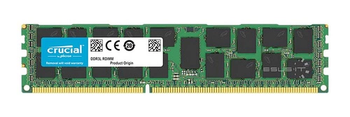 Memory RAM 1x 16GB Crucial ECC REGISTERED DDR3  1866MHz PC3-14900 RDIMM | CT16G3ERSDD4186D