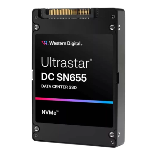 SSD disk Western Digital Ultrastar DC SN655 7,68TB U.3 NVMe PCIe TLC | 0TS2459 WUS5EA176ESP7E1