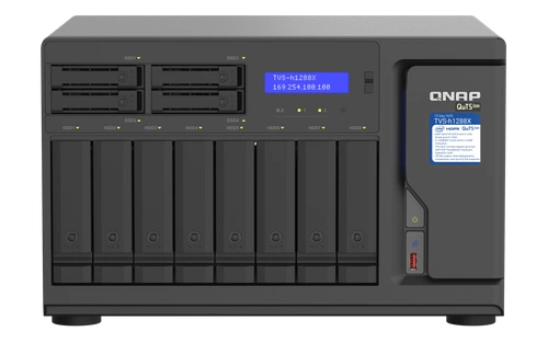 NAS server QNAP TVS-h1288X-W1250-16G 16x SSD | HDD SATA 16GB RAM