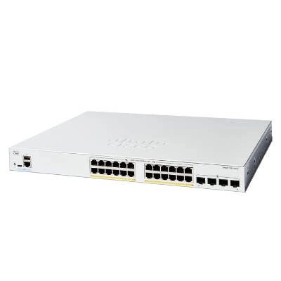 Switch Cisco Catalyst C1300-24FP-4G 24x 1Gb 4x SFP 370 W PoE+