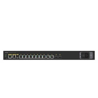 Switch Netgear GSM4212P-100EUS 10x 1Gb 2x SFP 125 W PoE+