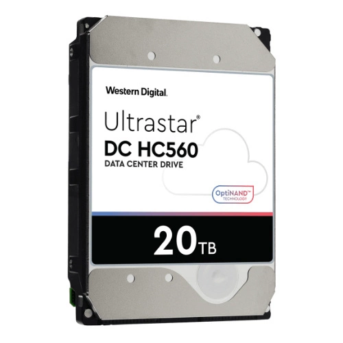 Hard Disk Drive Western Digital Ultrastar DC HC560 3.5'' HDD 20TB 7200RPM SATA 6Gb/s 512MB | 0F38755