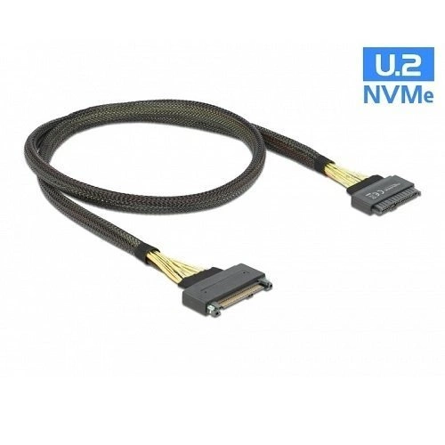 Delock Extension cable U.2 SFF-8639 male > U.2 SFF-8639 female 1m | 84518