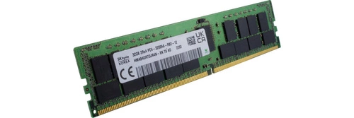 Memory RAM 1x 32GB Hynix DDR4 2Rx4 3200MHz PC4-25600 ECC REGISTERED | HMA84GR7DJR4N-XN