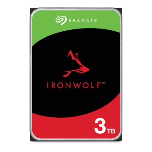 Hard Disk Drive Seagate IronWolf 3.5'' HDD 3TB 5400RPM SATA 6Gb/s 256MB | ST3000VN006