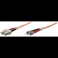 Patchcord INTELLINET ST/UPC-SC/UPC Duplex Multi Mode 5 m