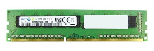 Memory RAM 1x 4GB Samsung ECC UNBUFFERED DDR3  1600MHz PC3-12800 UDIMM | M391B5173QH0-YK0