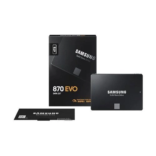 SSD disk Samsung 870 EVO 4TB 2.5'' SATA 6Gb/s TLC | MZ-77E4T0B/EU