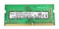 Memory RAM 1x 8GB Hynix SO-DIMM DDR4 2400MHz PC4-19200 | HMA81GS6AFR8N-UH