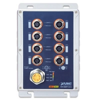 Switch Planet ISW-808PT-M12 120 W PoE+