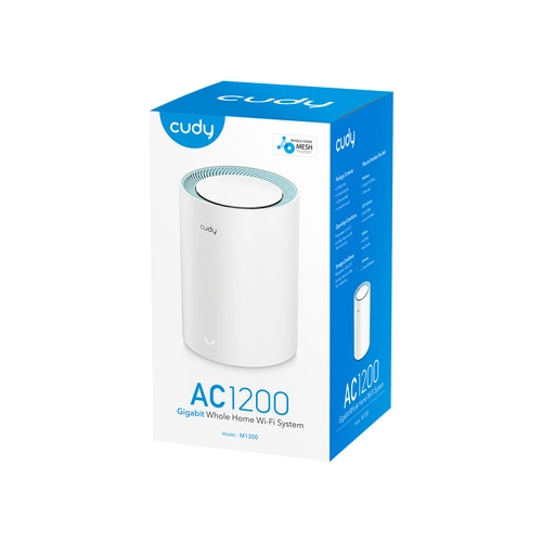 Access Point Cudy M1300(3-PACK) 2.4 GHz | 5 GHz 867 Mbps 802.11 a/b/g/n/ac