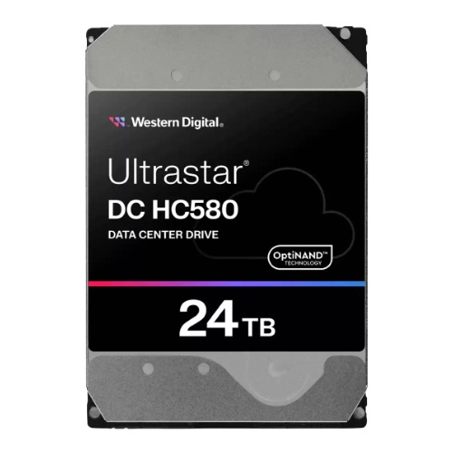 Hard Disk Drive Western Digital Ultrastar DC HC580 3.5'' HDD 24TB 7200RPM SAS 12Gb/s 512MB | 0F62802