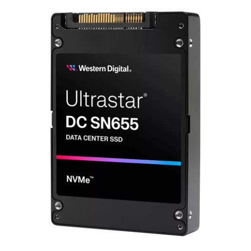 SSD disk Western Digital Ultrastar DC SN655 15,36TB U.3 NVMe PCIe TLC | 0TS2460 WUS5EA1A1ESP7E1