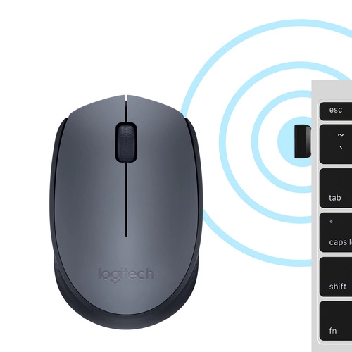 Wireless mouse Logitech M170 Grey-K 910-004642