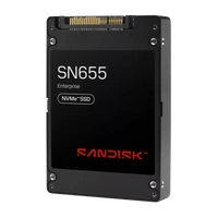 SSD disk SanDisk SN655 61.44TB U.3 NVMe PCIe Gen4 x4 | 0TS2508