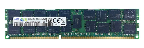 Memory RAM 1x 16GB Samsung ECC REGISTERED DDR3 1600MHz PC3-12800 RDIMM | M393B2G70QH0-YK0