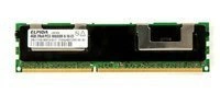 Memory RAM 1x 4GB ELPIDA ECC REGISTERED DDR3 1333MHz PC3-10600 RDIMM | EBJ41HE4BDFD-DJ-F