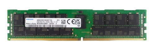 Memory RAM 1x 64GB Samsung ECC REGISTERED DDR4 2Rx4 3200MHz PC4-25600 RDIMM | M393A8G40CB4-CWE