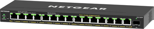Switch Netgear GS316EPP-100PES 15x 1Gb 1x SFP 231 W PoE+
