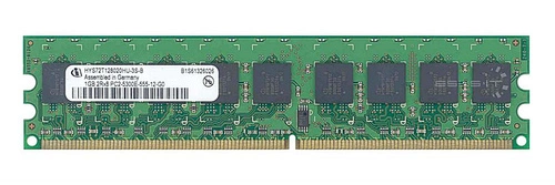 Memory RAM 1x 1GB QIMONDA ECC REGISTERED DDR2  667MHz PC2-5300 RDIMM | HYS72T128020HU-3S-B