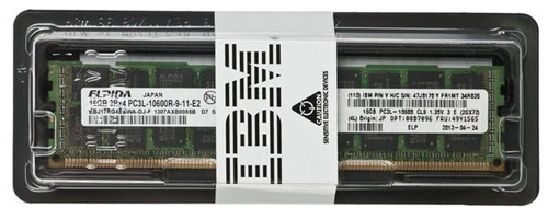 Memory RAM 1x 16GB IBM ThinkServer & System X DDR3 1333MHz ECC REGISTERED DIMM | 00D7096 