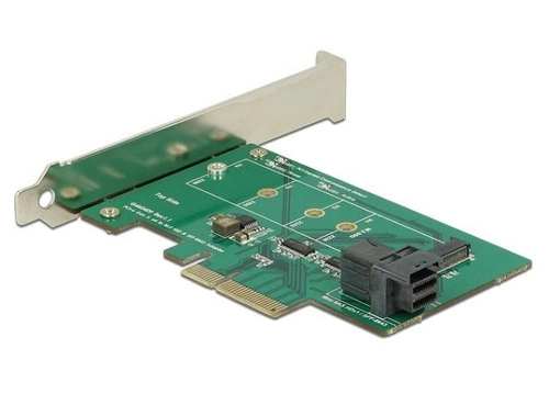 Delock Card PCI Express > 1 x NVMe M.2 PCIe / 1 xSFF-8643 NVMe | 89517