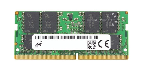 Memory RAM 1x 4GB Micron SO-DIMM DDR4 3200MHz PC4-25600 | MTA4ATF51264HZ-3G2