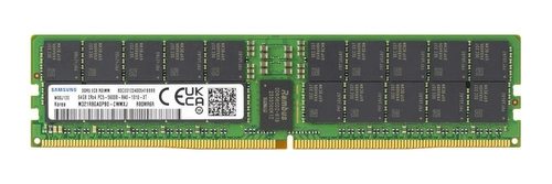 Memory RAM 1x 128GB Samsung ECC REGISTERED DDR5 2Rx4 6400MHz PC5-51200 RDIMM | M321RAJA0MB2-CCP