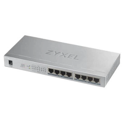 Switch Zyxel GS1008HP-EU0101F 8x 10/100/1000 60 W PoE