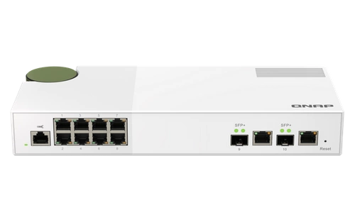 Switch QNAP QSW-M2108-2C 8x 2.5Gb 2x RJ-45/SFP+