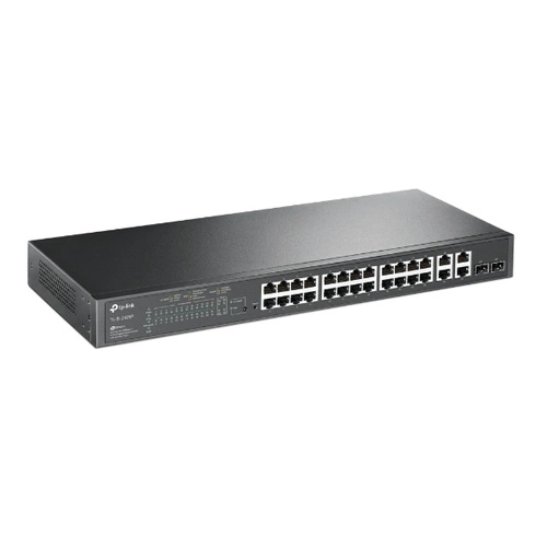 Switch TP-LINK TL-SL2428P 26x 100Mb 2x RJ-45/SFP 250 W PoE+
