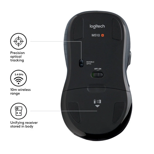 Wireless mouse Logitech M510 910-001826