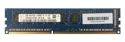 Memory RAM 1x 2GB Hynix ECC UNBUFFERED DDR3  1333MHz PC3-10600 UDIMM | HMT325U7BFR8A-H9