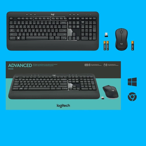 Wireless keyboard Logitech Advanced MK540 QWERTY