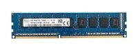 Memory RAM 1x 4GB Hynix ECC UNBUFFERED DDR3 1600MHz PC3-12800 UDIMM | HMT451U7AFR8C-PB