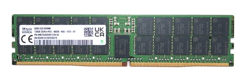 Memory RAM 1x 128GB Hynix ECC REGISTERED DDR5 2S2RX4 4800MHz PC5-38400 RDIMM | HMCT04AEERA131N