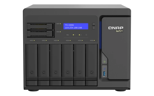 NAS server QNAP TS-h886-D1602-8G 8x SSD | HDD SATA 8GB RAM
