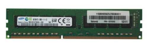 Memory RAM 1x 8GB Lenovo ThinkServer & System X DDR3 1600MHz ECC UNBUFFERED DIMM | 03T8262